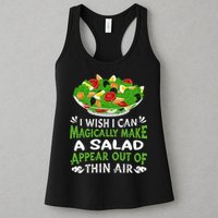 Magically Make Salads Appear Out Of Thin Air Salad Womens Tank Top