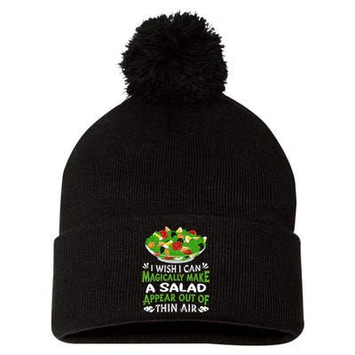 Magically Make Salads Appear Out Of Thin Air Salad Pom Pom 12in Knit Beanie
