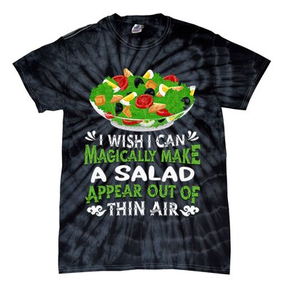 Magically Make Salads Appear Out Of Thin Air Salad Tie-Dye T-Shirt