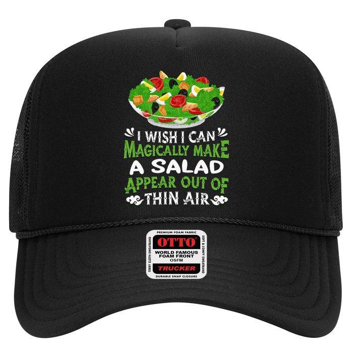 Magically Make Salads Appear Out Of Thin Air Salad Trucker Hat