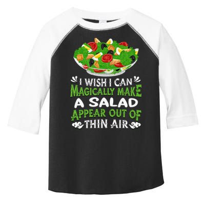 Magically Make Salads Appear Out Of Thin Air Salad Toddler Fine Jersey T-Shirt