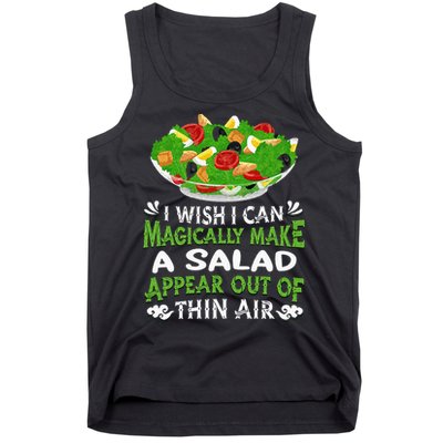 Magically Make Salads Appear Out Of Thin Air Salad Tank Top