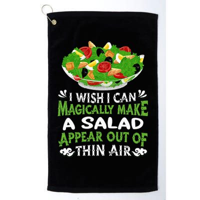 Magically Make Salads Appear Out Of Thin Air Salad Golf Towel