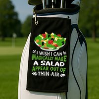 Magically Make Salads Appear Out Of Thin Air Salad Golf Towel
