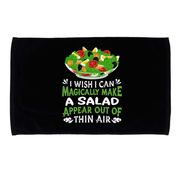 Magically Make Salads Appear Out Of Thin Air Salad Microfiber Hand Towel