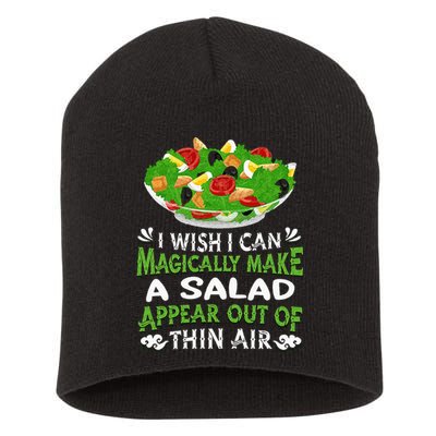 Magically Make Salads Appear Out Of Thin Air Salad Short Acrylic Beanie