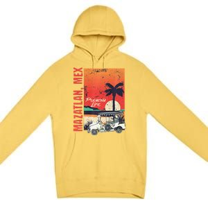 Mazatlan Mexico Sinaloa Pulmonia Vacation Cruise Souvenir Premium Pullover Hoodie