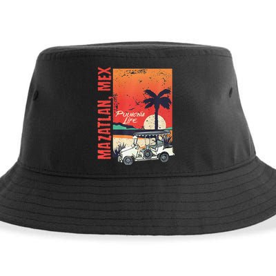 Mazatlan Mexico Sinaloa Pulmonia Vacation Cruise Souvenir Sustainable Bucket Hat