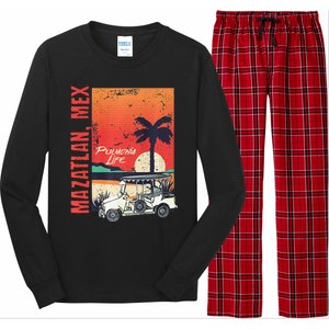 Mazatlan Mexico Sinaloa Pulmonia Vacation Cruise Souvenir Long Sleeve Pajama Set