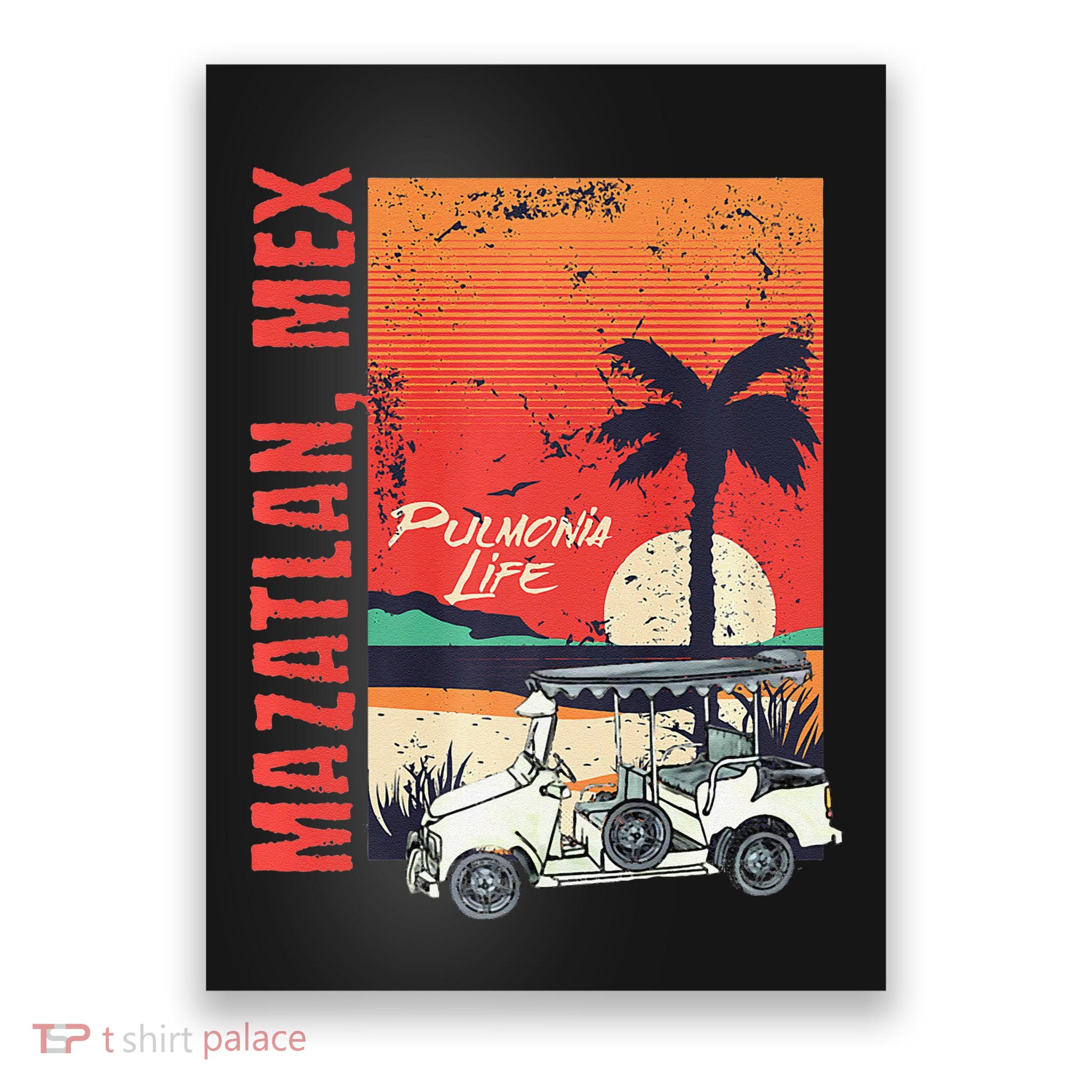 Mazatlan Mexico Sinaloa Pulmonia Vacation Cruise Souvenir Poster