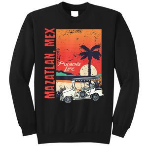 Mazatlan Mexico Sinaloa Pulmonia Vacation Cruise Souvenir Tall Sweatshirt