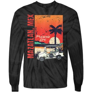 Mazatlan Mexico Sinaloa Pulmonia Vacation Cruise Souvenir Tie-Dye Long Sleeve Shirt