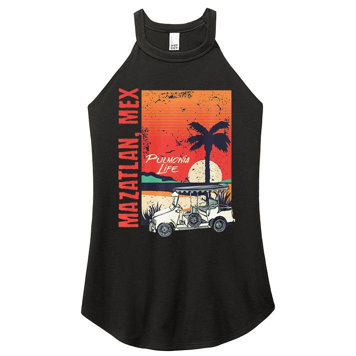 Mazatlan Mexico Sinaloa Pulmonia Vacation Cruise Souvenir Women's Perfect Tri Rocker Tank