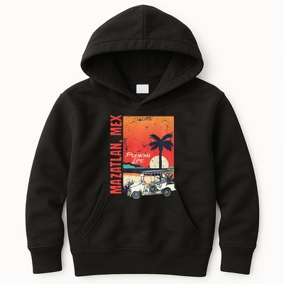 Mazatlan Mexico Sinaloa Pulmonia Vacation Cruise Souvenir Kids Hoodie