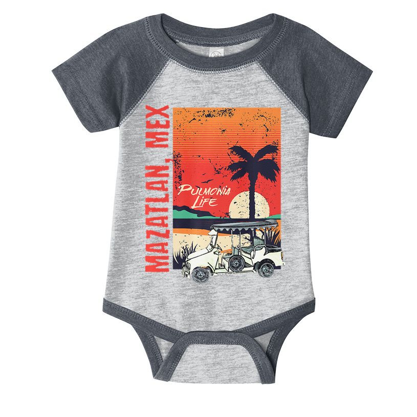 Mazatlan Mexico Sinaloa Pulmonia Vacation Cruise Souvenir Infant Baby Jersey Bodysuit