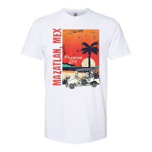 Mazatlan Mexico Sinaloa Pulmonia Vacation Cruise Souvenir Softstyle CVC T-Shirt