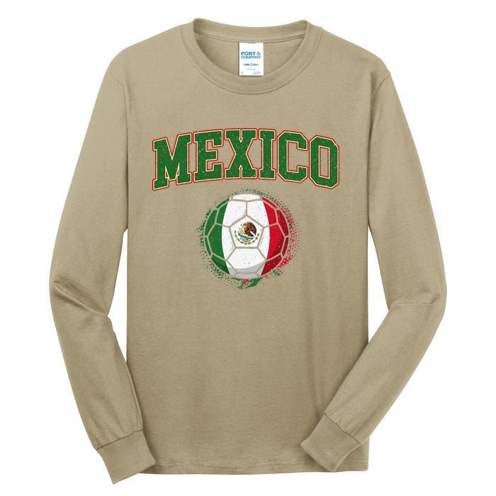 Mexico Mexican Soccer Tournament Game Tall Long Sleeve T-Shirt