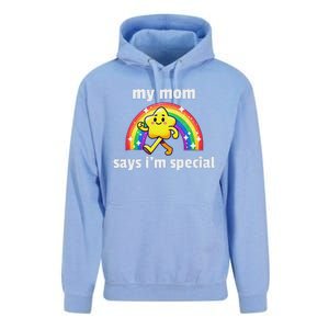 My Mom Says I’M Special Funny Fr On No Cap Mad Lit Unisex Surf Hoodie