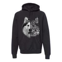 My Mom Said I am a Baby Alaskan Malamute Dog for mom Premium Hoodie