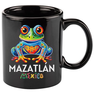 Mexico Mazatlán Souvenir Mazatlán 11oz C Handle Ceramic Mug