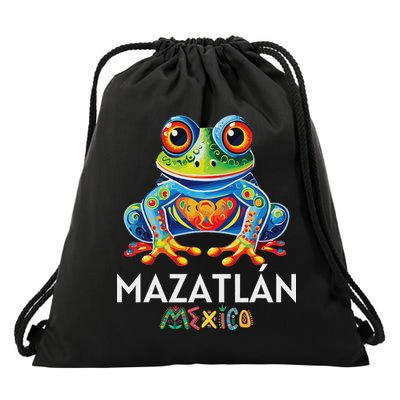 Mexico Mazatlán Souvenir Mazatlán Drawstring Bag
