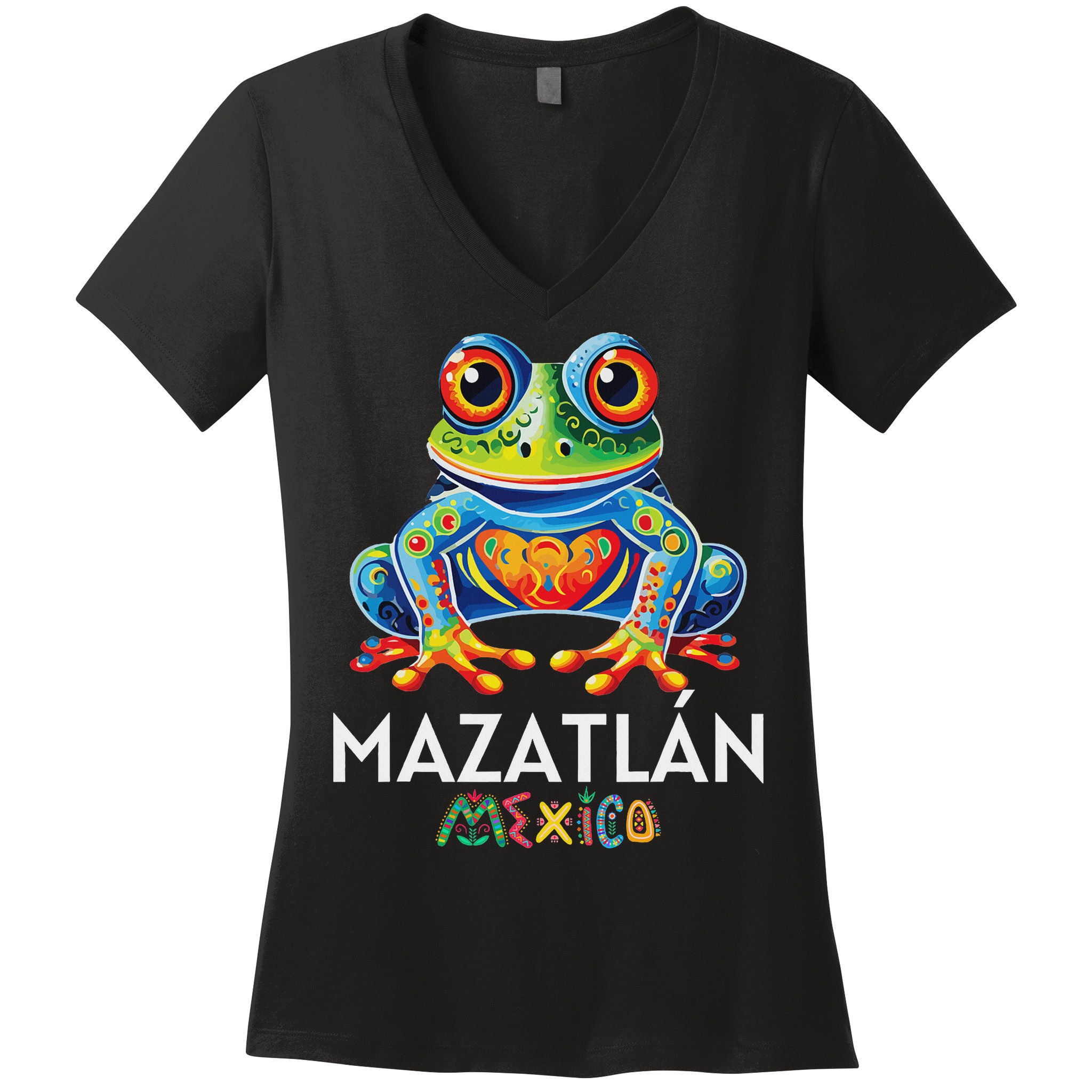 Mexico Mazatlán Souvenir Mazatlán Women's V-Neck T-Shirt
