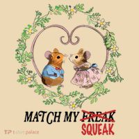Match My Squeak Zip Tote Bag