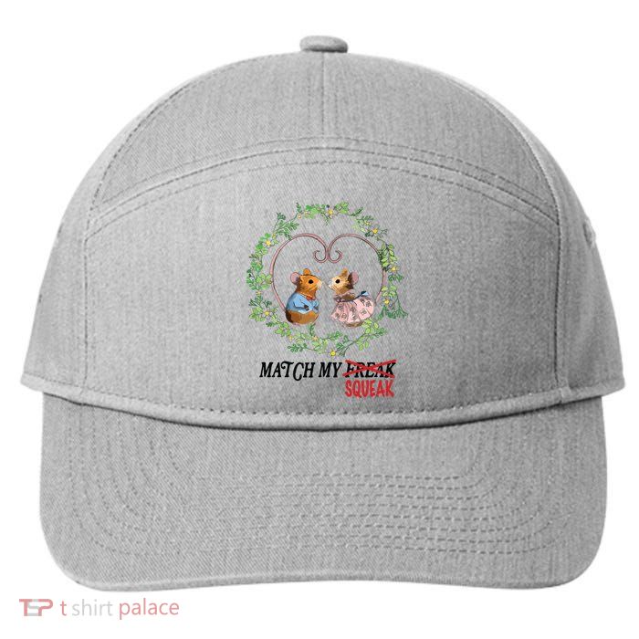 Match My Squeak 7-Panel Snapback Hat