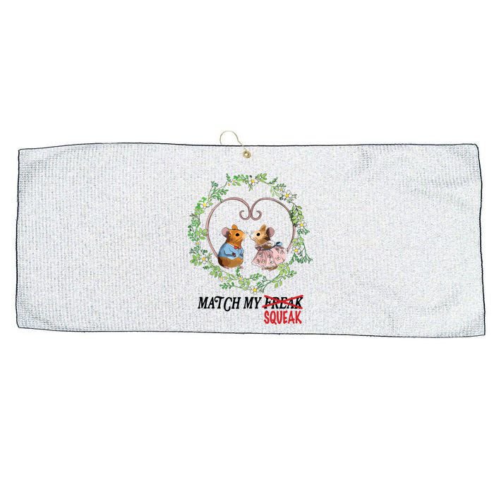 Match My Squeak Large Microfiber Waffle Golf Towel