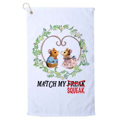 Match My Squeak Golf Towel