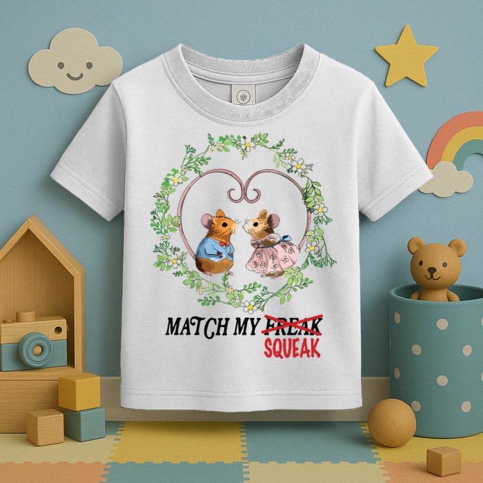 Match My Squeak Toddler T-Shirt