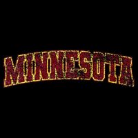 Minnesota Mn State Varsity Style Faded Design 7-Panel Snapback Hat