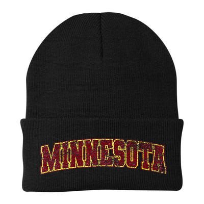 Minnesota Mn State Varsity Style Faded Design Beanie