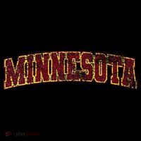 Minnesota Mn State Varsity Style Faded Design Premium T-Shirt