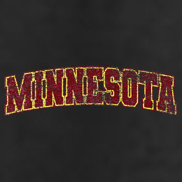 Minnesota Mn State Varsity Style Faded Design Microfiber Hand Towel