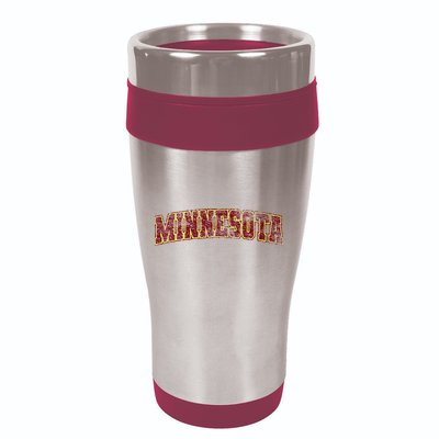 Minnesota Mn State Varsity Style Faded Design 16oz Travel Tumbler