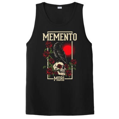 Memento Mori Stoicism Philosophy Stoic Philosopher Quote PosiCharge Competitor Tank