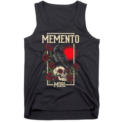 Memento Mori Stoicism Philosophy Stoic Philosopher Quote Tank Top