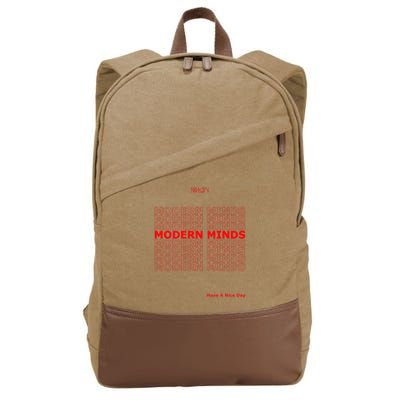 Modern Minds Street Wear  Cotton Canvas Backpack