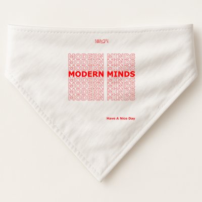 Modern Minds Street Wear  USA-Made Doggie Bandana