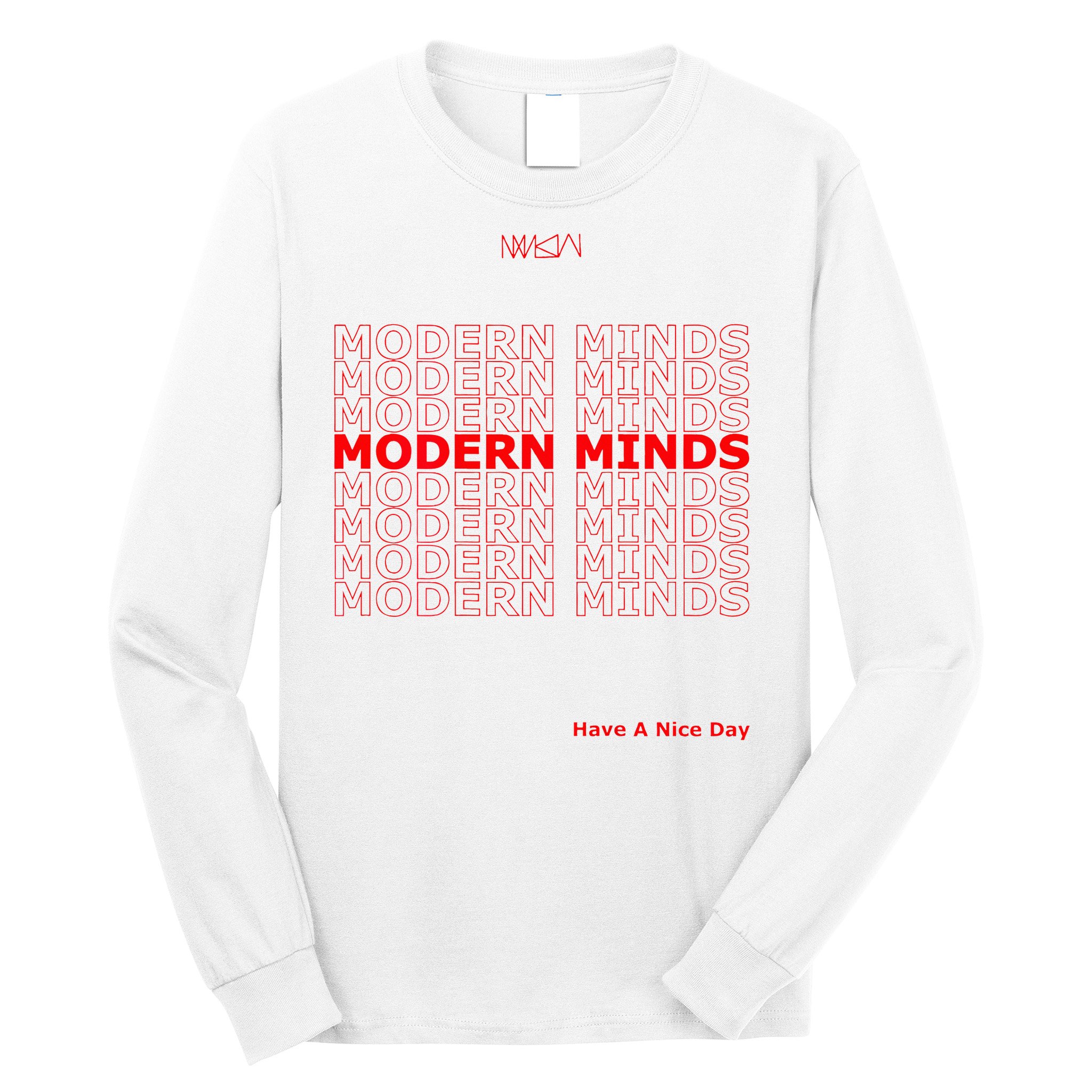Modern Minds Street Wear  Long Sleeve Shirt