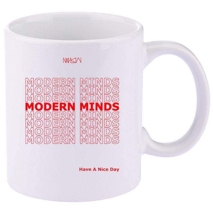 Modern Minds Street Wear  11oz C Handle Ceramic Mug