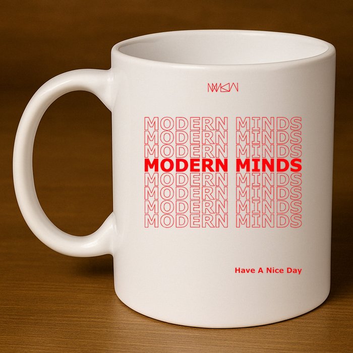 Modern Minds Street Wear  11oz C Handle Ceramic Mug