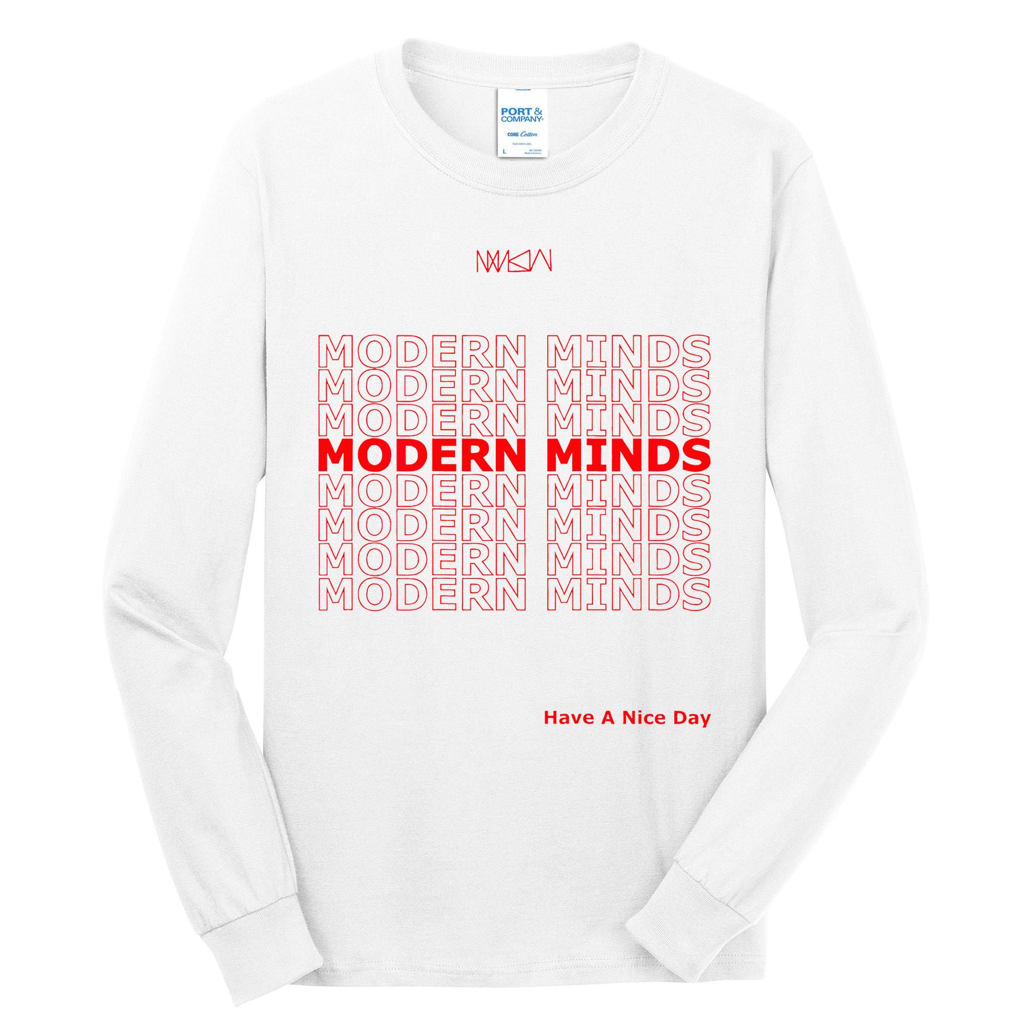 Modern Minds Street Wear  Tall Long Sleeve T-Shirt