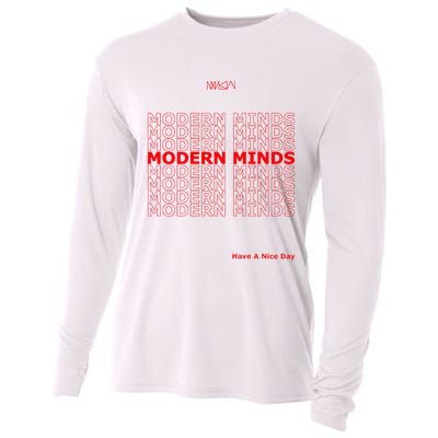 Modern Minds Street Wear  Cooling Performance Long Sleeve Crew