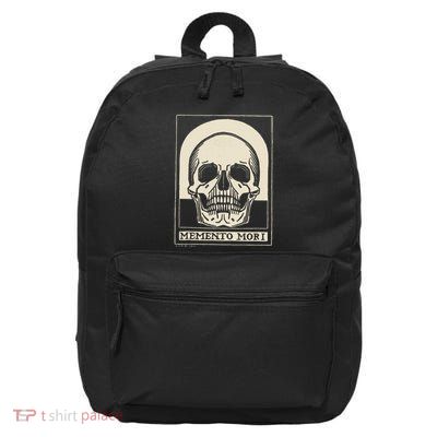 Memento Mori Stoicism Philosophy Philosopher 16 in Basic Backpack
