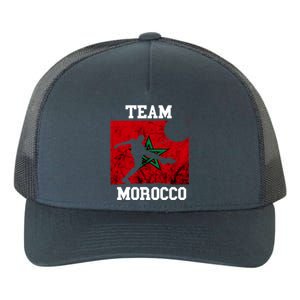 Morocco Moroccan Soccer Team Moroccan Pride Morocco Flag Meaningful Gift Yupoong Adult 5-Panel Trucker Hat