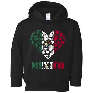 Mexico Mexican Soccer Team Mexican Pride Mexico Soccer Toddler Hoodie