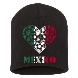 Mexico Mexican Soccer Team Mexican Pride Mexico Soccer Short Acrylic Beanie