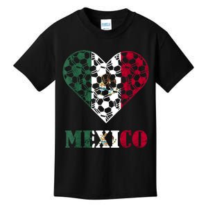 Mexico Mexican Soccer Team Mexican Pride Mexico Soccer Kids T-Shirt